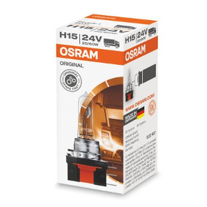 OSRAM Automobilinė lemputė H15 20/60W 24V PGJ23T 1vnt