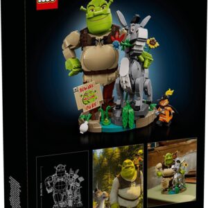 LEGO ICONS 72423 Šrekas, Asilas ir Katinas bateliuose - Image 2