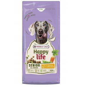 VERSELE-LAGA Happy life Senior Chicken - sausas maistas šunims - 12,5kg