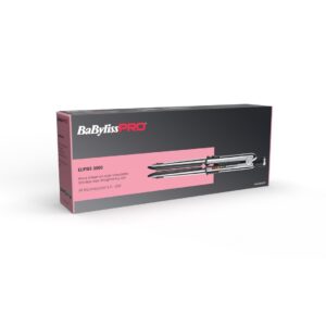 BaBylissPRO ELIPSIS3000 STYLER Tiesinimo žnyplės Šiltas Juoda 55 W 2,7 m - Image 3