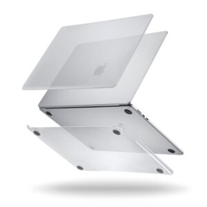 Pipetto Hardshell Dots dėklas, frosted clear - Apple MacBook Air 15" (M3,2024/M2,2023) - Image 6