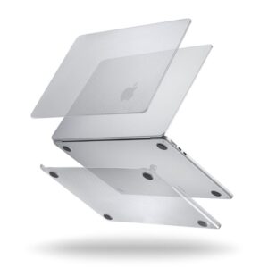 Pipetto Hardshell Dots dėklas, frosted clear - Apple MacBook Air 13.6" (M3,2024/M2,2022) - Image 2