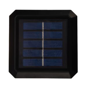 GreenBlue LED saulės lempa stulpui, 100x100 mm, vokelio formos gaubtas, 3200 K, GB128 WW
