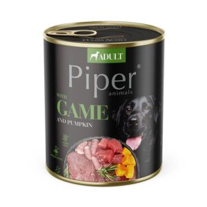 DOLINA NOTECI Piper Animals with game and pumpkin - drėgnas ėdalas šunims - 800g