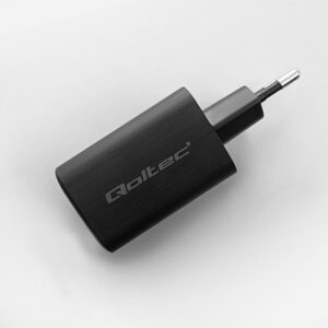 Qoltec 50766 mobiliojo įrenginio kroviklis Knyginis kompiuteris, Nešiojama žaidimų konsolė, Išorinė baterija, Išmanusis telefonas, Išmanusis laikrodis, Planšetinis kompiuteris Juoda AC Spartusis įkrovimas Vidaus - Image 3