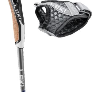 Žygio lazdos LEKI NW Traveller Carbon, 90–130 cm, mėlynos - Image 2
