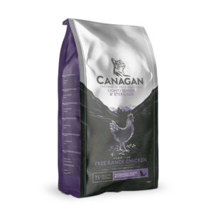 CANAGAN Light & Senior & Sterilised vištiena - sausas kačių maistas - 1,5kg