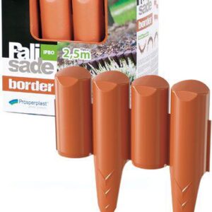 PROSPERPLAST PALISADA OGRODOWA BORDER TERAKOTA 2,5 m