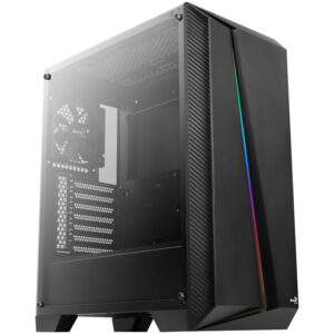 Aerocool Cylon Pro Tempered Glass Mid Tower - Black