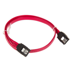 InLine SATA III (6Gb/s) Cable, red - 0.5m - Image 2