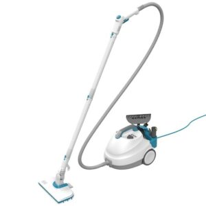 Black & Decker BHSMP2314-QS garinis valytuvas Cilindrinis garinis siurblys 1,2 L 2300 W Mėlyna, Balta - Image 3