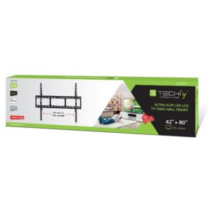 Techly ICA-PLB 860 televizoriaus laikiklis 2,03 m (80") Juoda - Image 3