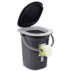 Nešiojamasis tualetas kelioninis kibiras wc 19l greenblue gb320 ag