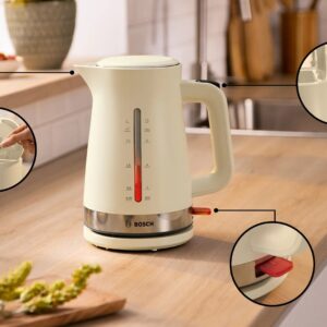 Bosch MyMoment elektrinis virdulys 1,7 L 2400 W Kreminė spalva - Image 2