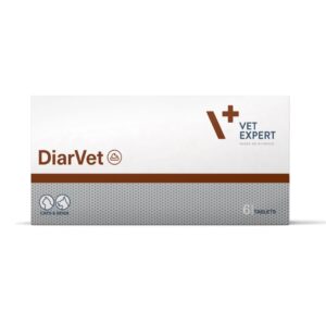 VETEXPERT Diarvet - papildai šunims ir katėms - 6 tablečių