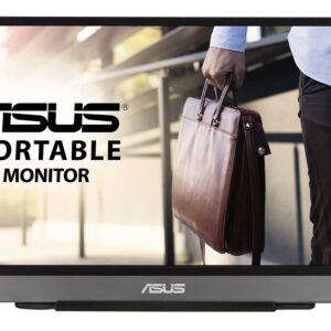 ASUS MB14AC kompiuterio monitorius 35,6 cm (14") 1920 x 1080 pikseliai „Full HD“ Pilka