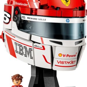 LEGO EDITIONS 43014 Scuderia Ferrari HP Charles Leclerc šalmas - Image 3