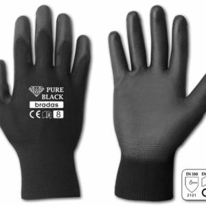 BRADAS DARBO PIRŠTINĖS PURE BLACK DYD. 10/BS