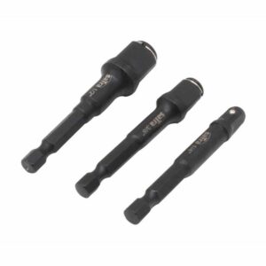 SATRA ANTGALIŲ IR GALVUČIŲ ADAPTERIŲ RINKINYS 1/4" 3/8" 1/2"