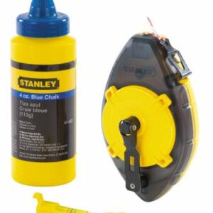 STANLEY ŽYMĖJIMO VIRVUTĖ POWERWINDER 30m + KREIDA + VIRVUTINIS GULSČIUKAS