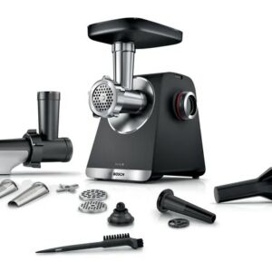 Bosch Serie 6 MFWS650B mėsmalė 500 W Juoda, Sidabras