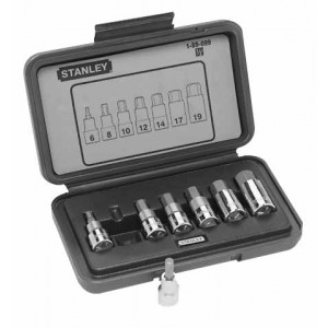 STANLEY RAKTŲ ŠEŠIAKAMPIŲ RINKINYS 1/2" 7vnt.
