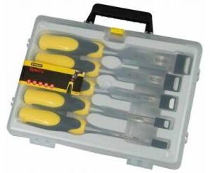 STANLEY DŁUTŲ RINKINYS DYNAGRIP, 5 vnt., 6-25 mm, LAGAMINAS