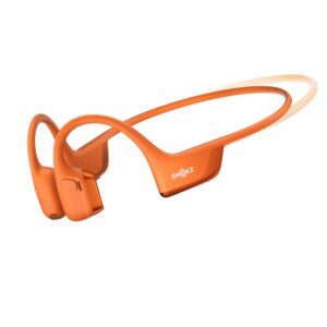 SHOKZ OpenRun Pro 2 Mini Laisvų rankų įranga Bevielis Ausinės su kabliukais Sportai Bluetooth Oranžinė