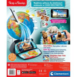 Clementoni rinkinys – interaktyvus Eduglobus Real Time - Image 3