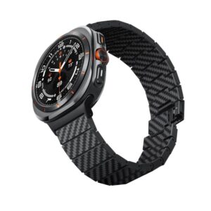 Pitaka Carbon fiber strap, black - Samsung Galaxy Watch, Galaxy Watch Ultra - Image 4