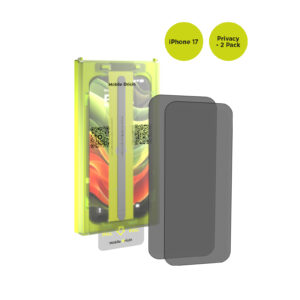 Mobile Origin Screen Guard Privacy with easy applicator, 2 pack - iPhone 17 - Image 4