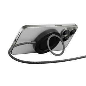 Native Union Snapstand Qi2 wireless charger, black - Image 2