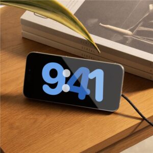 Native Union Snapstand Qi2 wireless charger, black - Image 5
