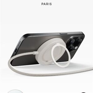 Native Union Snapstand Qi2 wireless charger, sandstone - Image 5