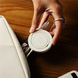 Native Union Snapstand Qi2 wireless charger, sandstone - Image 6