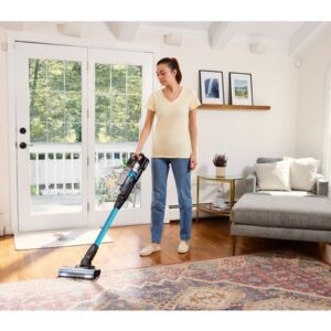 Black & Decker BSV520BRB-QW siurblys-šluota / elektrinė šluota Dulkių siurbliui šluotai Baterija Sausa Bemaišis 0,65 L Mėlyna 2 Ah - Image 2