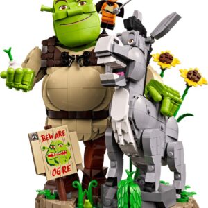 LEGO ICONS 72423 Šrekas, Asilas ir Katinas bateliuose - Image 3
