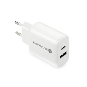 Charger 1 x USB Quick Charge 3.0, 1 x USB-C PD PPS 25W white - Image 3