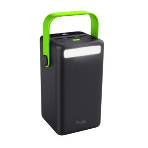 Trust Redoh XXL - 50000 mAh išorinė baterija (juoda, žalia)