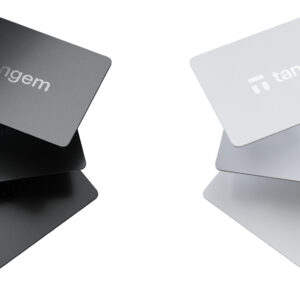 Tangem Wallet - 3-card set, White Stealth - Image 2