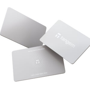 Tangem Wallet - 3-card set, White Stealth