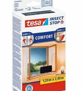 TESA TINKLELIS NUO UODŲ LANGAMS JUODAS 1,2 x 2,4 m COMFORT