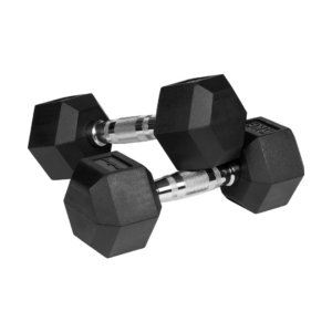 REBEL ACTIVE Guma dengti ketaus hanteliai 2 x 6 kg - Image 2