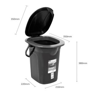 Nešiojamasis tualetas kelioninis kibiras wc 19l greenblue gb320 ag - Image 3