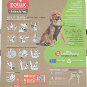 ZOLUX Travel Safe S red - petnešos šunims - Image 3