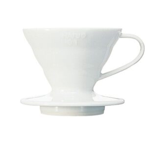 Keraminis „Drip“ V60-01 HARIO, baltas