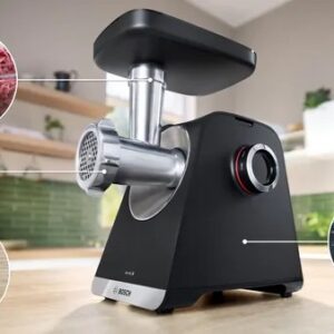 Bosch Serie 6 MFWS650B mėsmalė 500 W Juoda, Sidabras - Image 3
