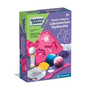 Clementoni rinkinys – muilo gamybos laboratorija