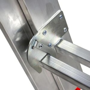 KASTOM DRABINA ALUMINIOWA  3x 8 STOPNI 150KG VHR