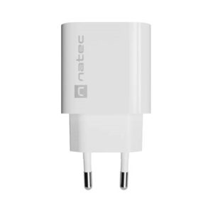 SIENINIS ĮKROVIKLIS NATEC RIBERA 1X USB-C 20W BALTAS - Image 2